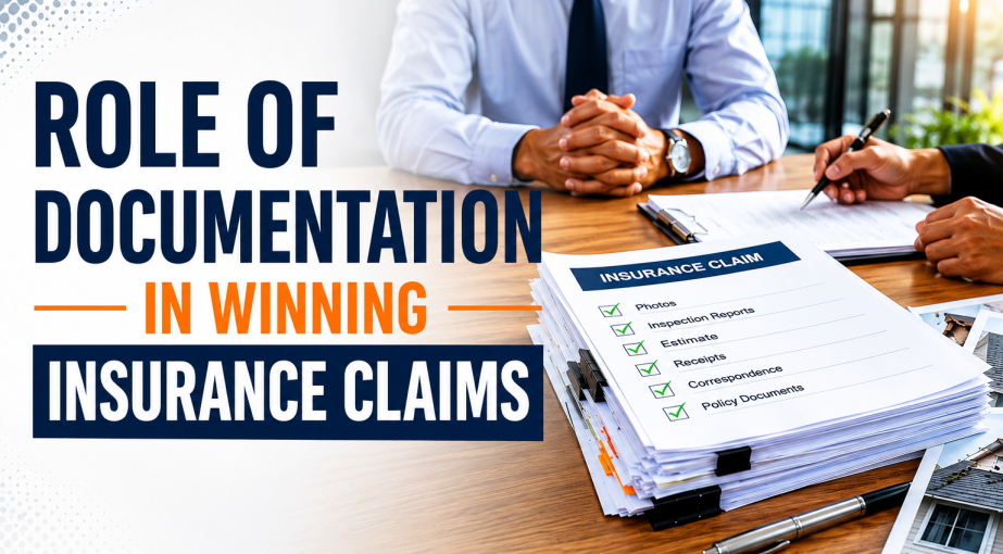 Role of Documentation in Winning Insurance Claims