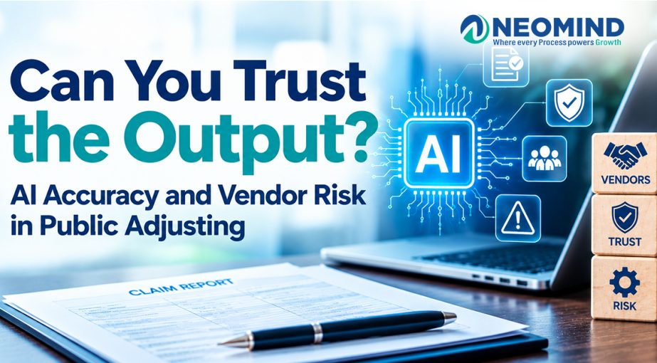 Can You Trust the Output? AI Accuracy and Vendor Risk in Public Adjusting