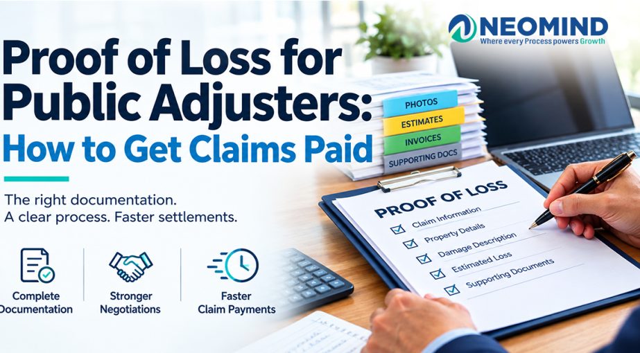 Proof of Loss for Public Adjusters: How to  Get Claims Paid